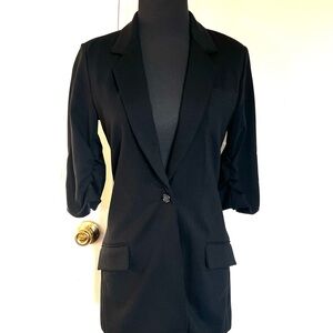 Elizabeth and James Black Blazer